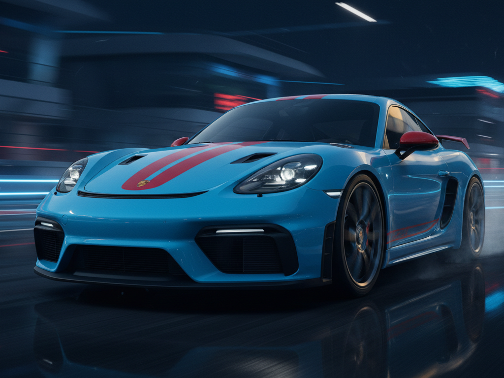 Track car on circuit